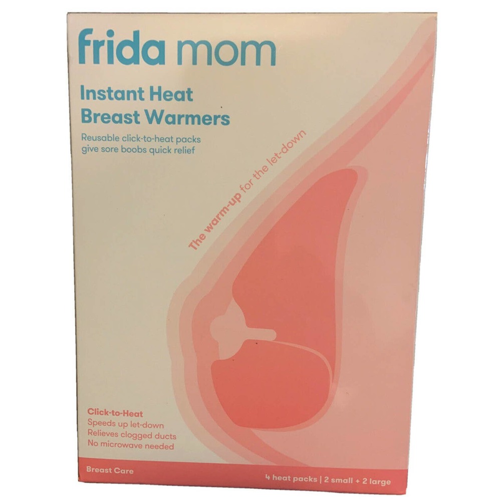 Frida Mom Instant Heat Breast Warmers MS-BWNC-4C-US00, Brand New!!